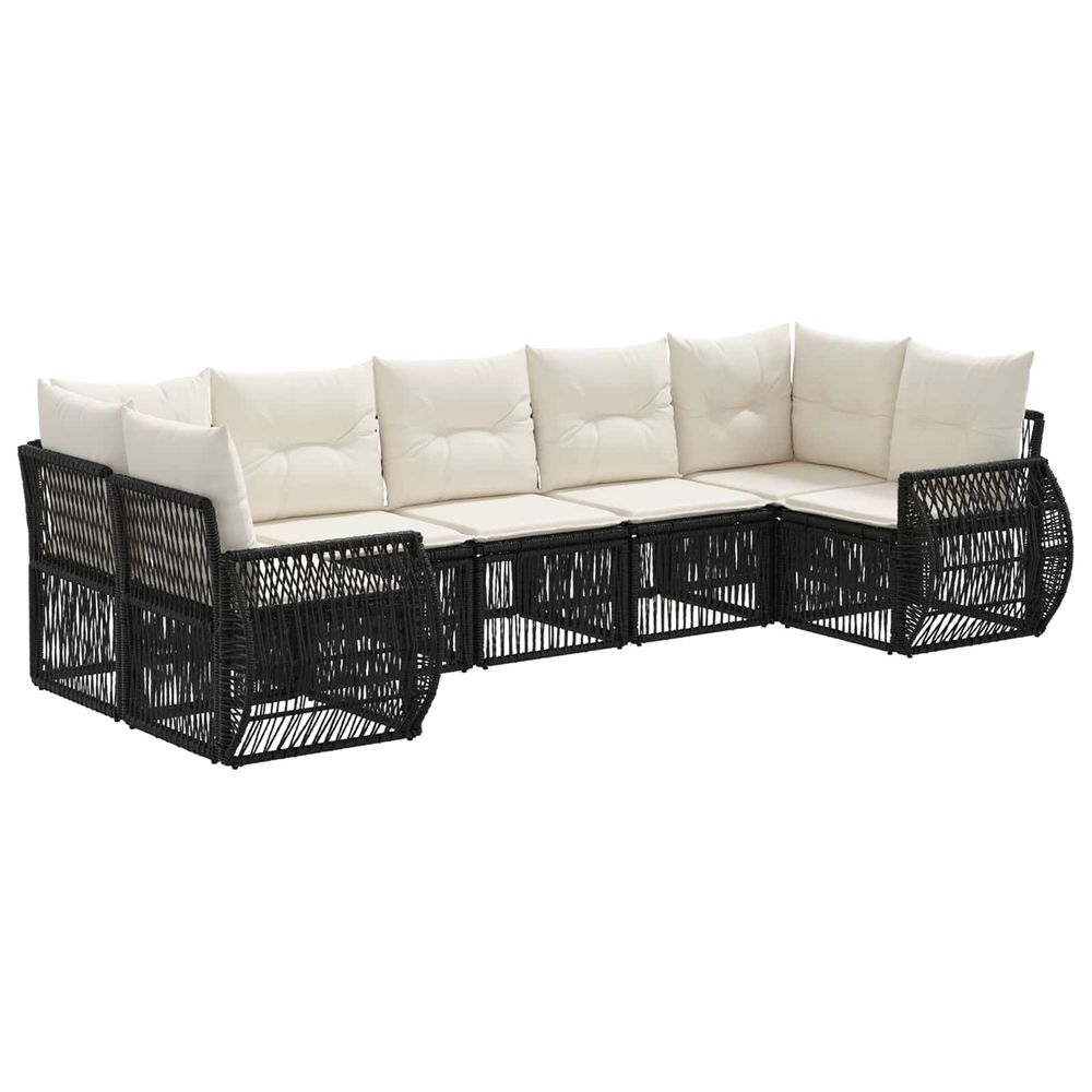 Ensemble de canapé de jardin 7 pc 7-nombre de places