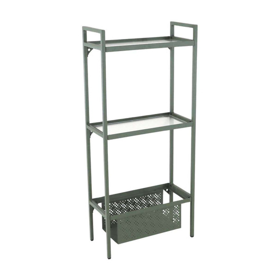 Etagère de jardin en acier 2 étagères grosser