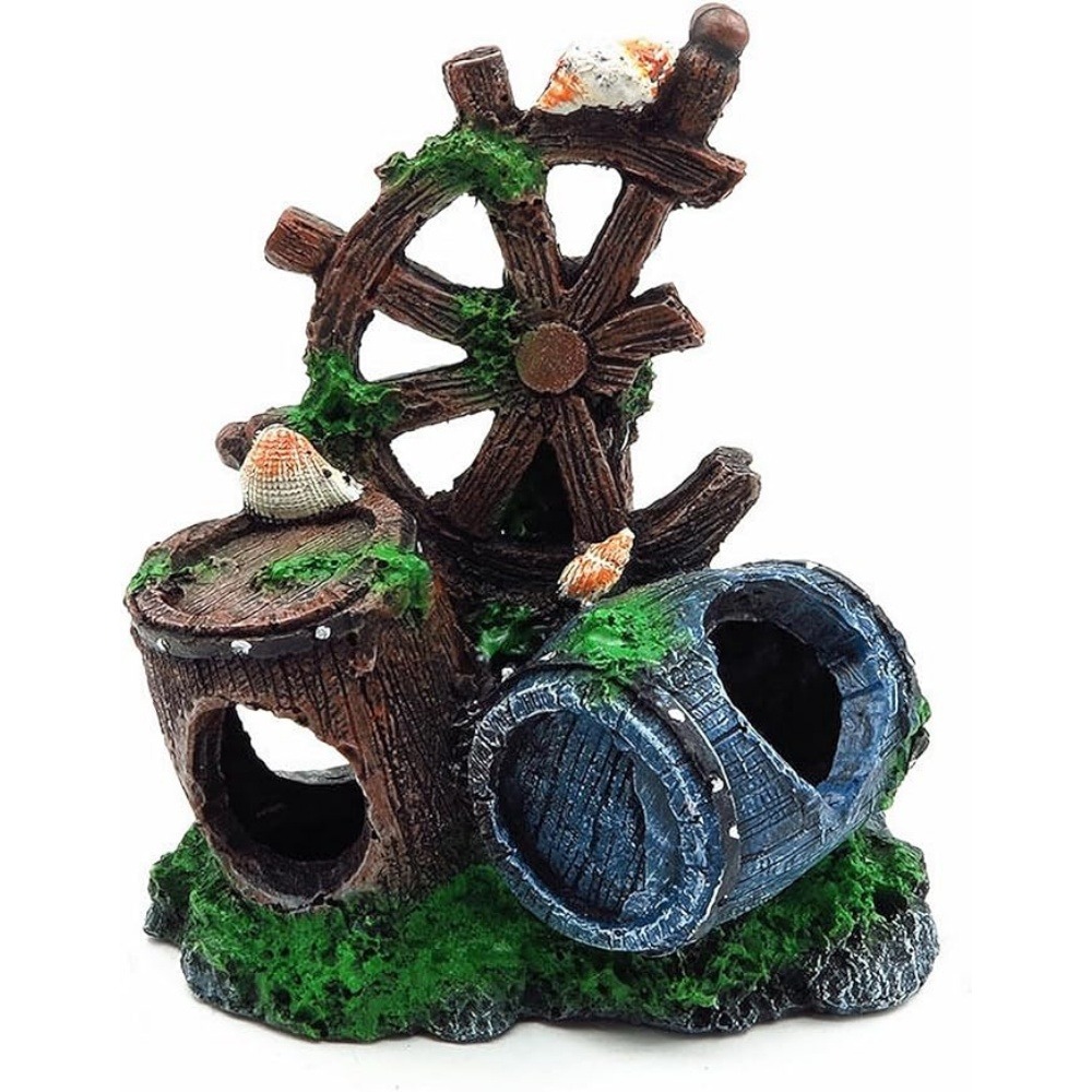 Ornement aquarium barrel cave 1 pcs