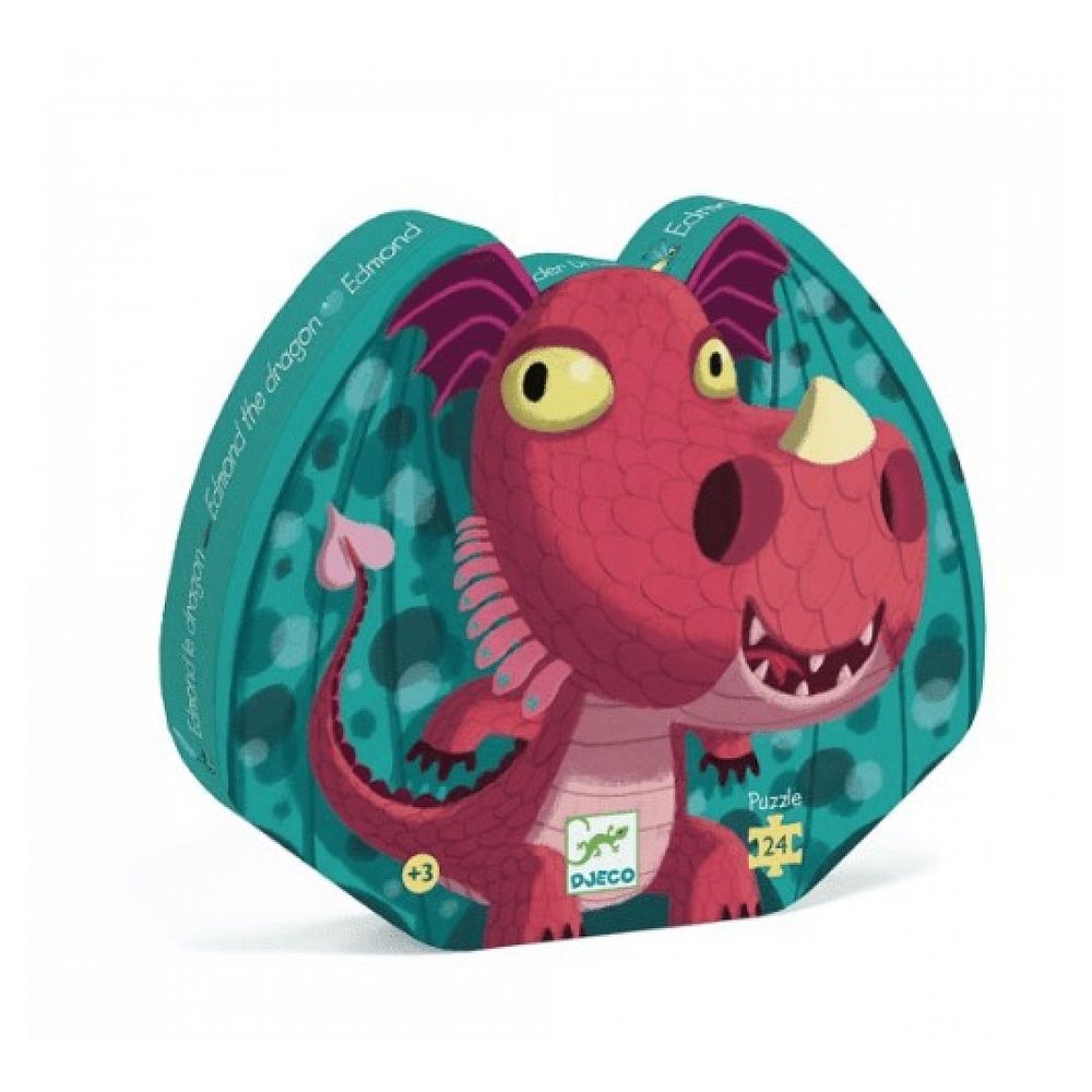 Puzzle silhouette edmond le dragon 24 pcs