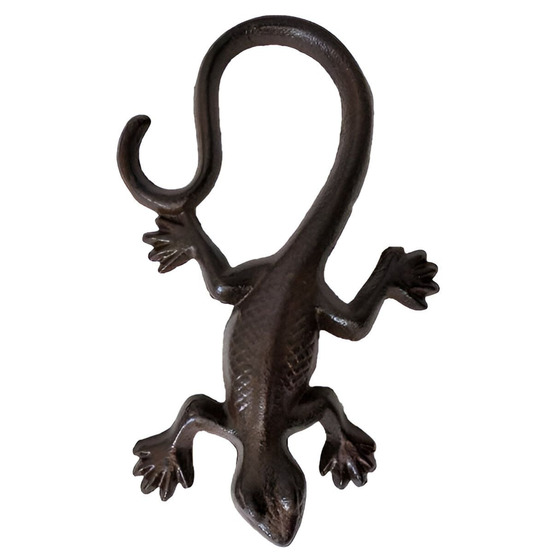 Grande salamandre en fonte 16 x 8 cm