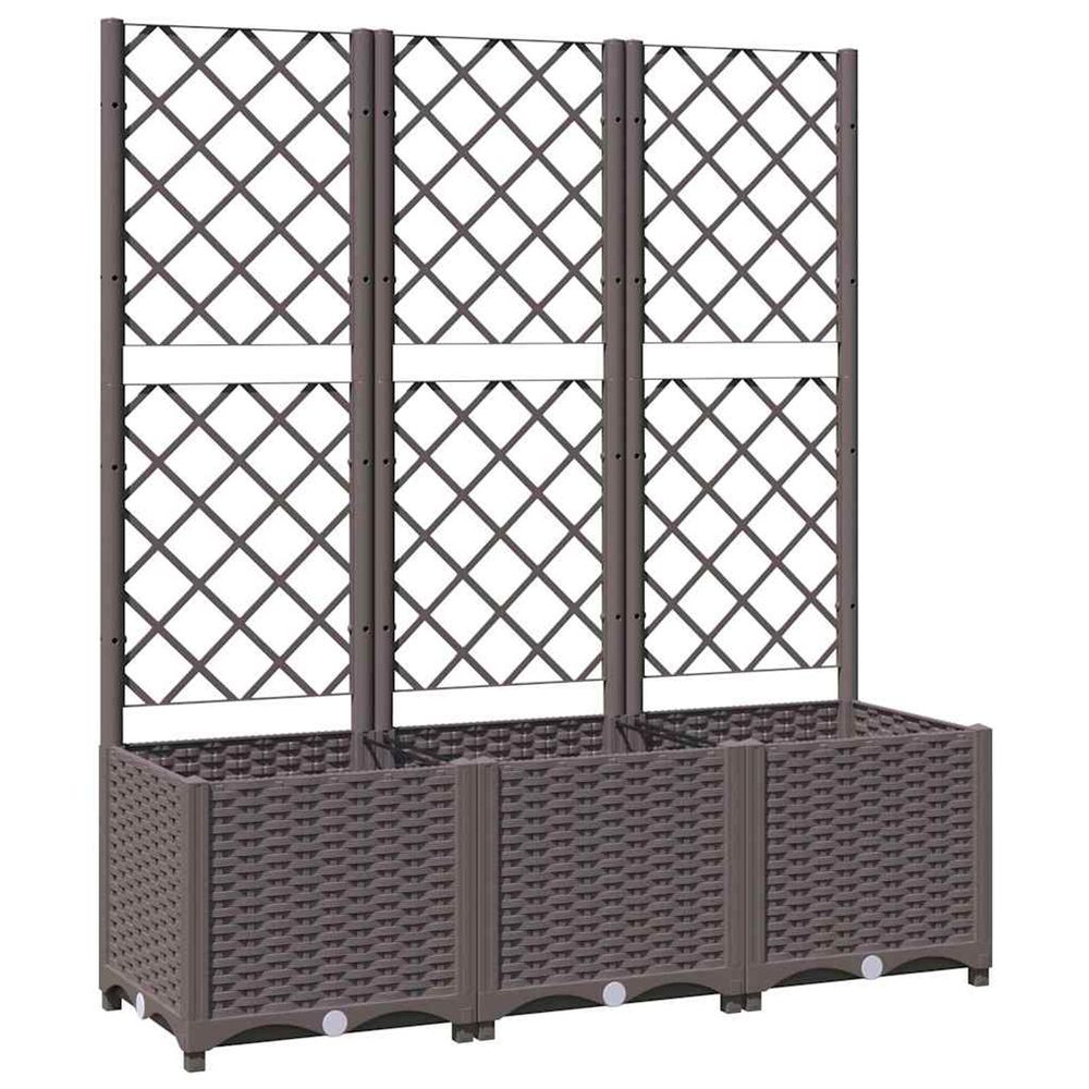 Jardin marron 120 x 40 x 136 cm