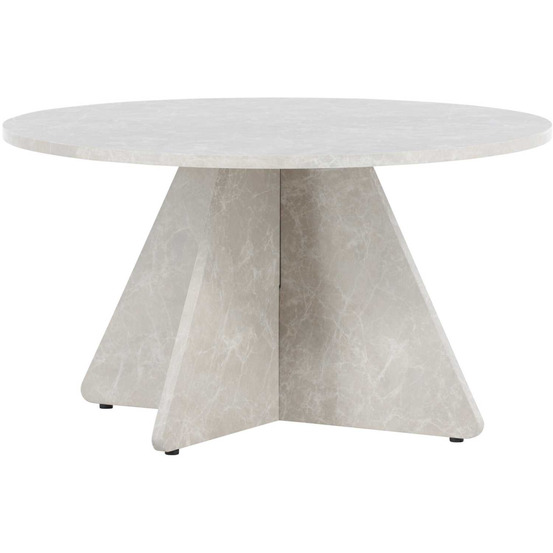 Table basse en mdf effet marbre bootcut 80 x 45 cm