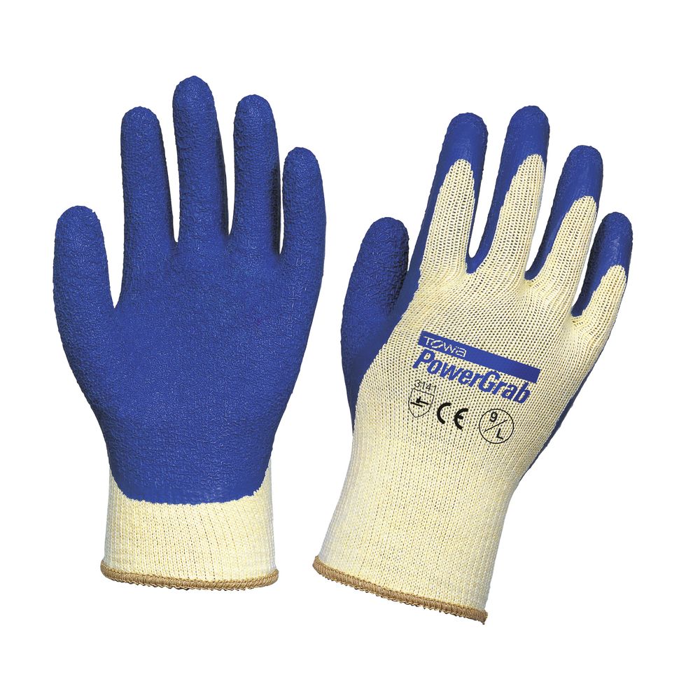 Gants keron works powergrab • gants bricolage antidérapants • taille 9 / l