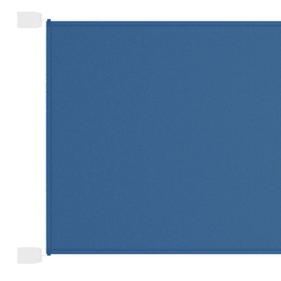 Auvent vertical bleu 200x420 cm tissu oxford