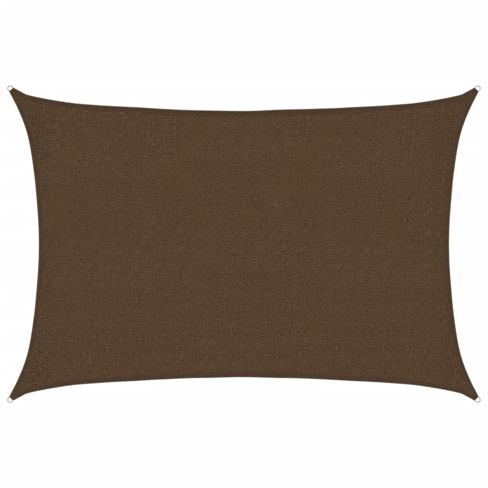 Voile d'ombrage 160 g/m² marron 2x3 m pehd