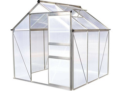 Serre jardin polycarbonate Hortensia transparent 3,65m²