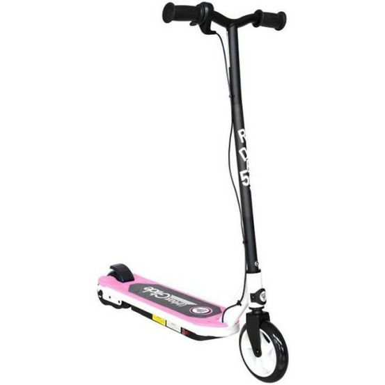 Trottinette électrique enfant urbanglide ride55 - rose - vitesse max 10km/h - autonomie 40min