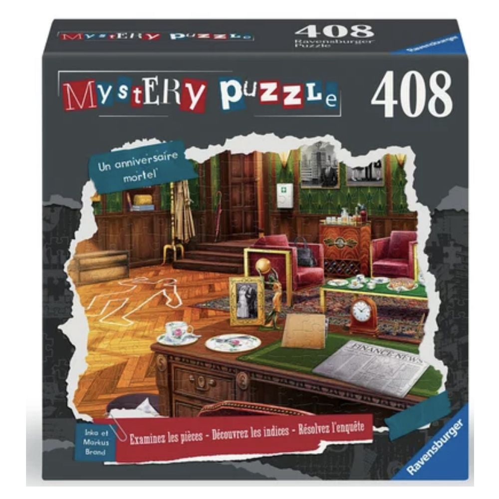 Mystery puzzle - un anniversaire mortel 408p