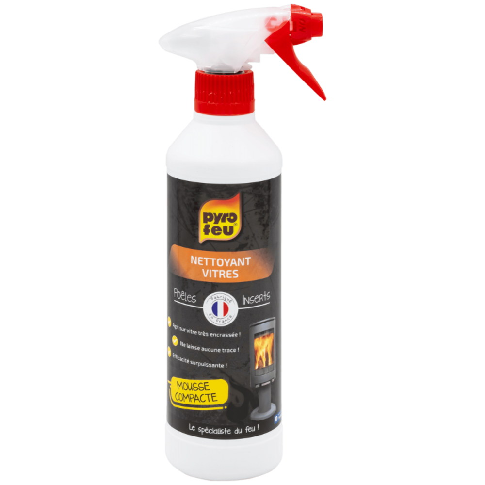 Pyro feu - spray nettoyant vitres 500 ml