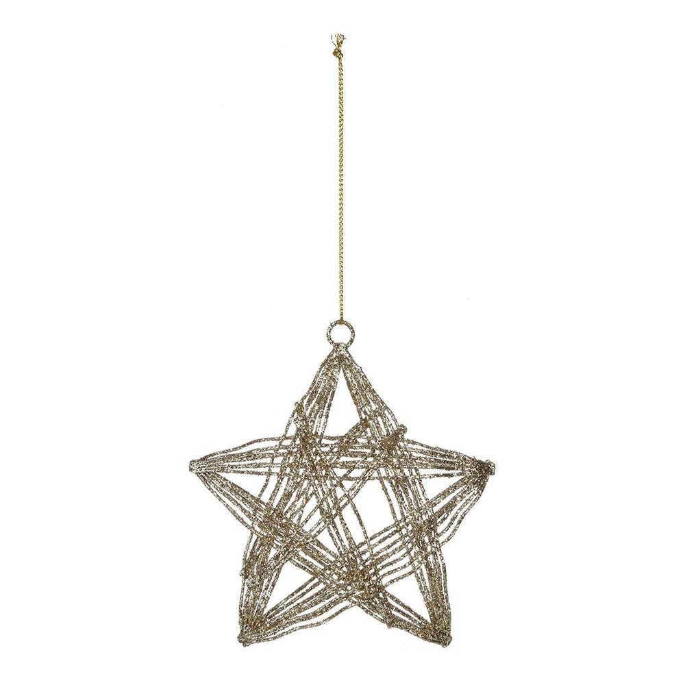 Sujet filaire boule ou étoile métal assorti