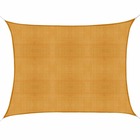 Voile d’ombrage rectangulaire HDPE - 600x400cm