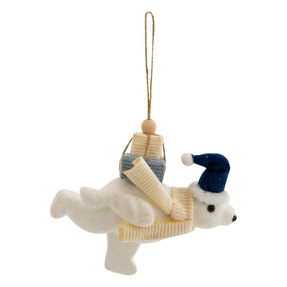 Sdn plf ours bl cadeaux 12cm