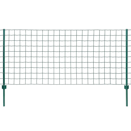 Clôture euro acier 20x0,8 m vert