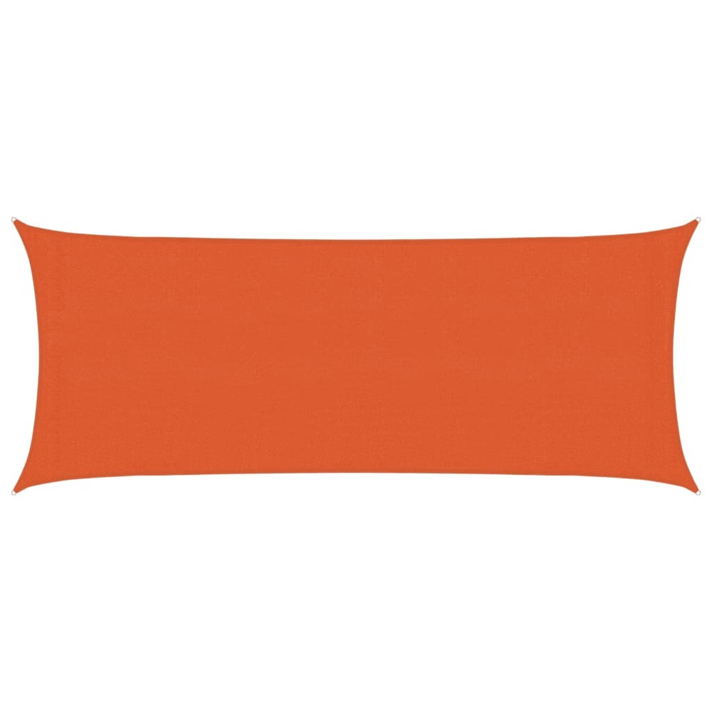 Voile d'ombrage 160 g/m² orange 2x5 m pehd