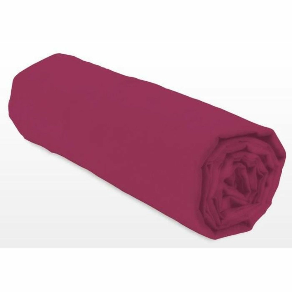 Drap-housse 90 x 190+30 cm - fuchsia