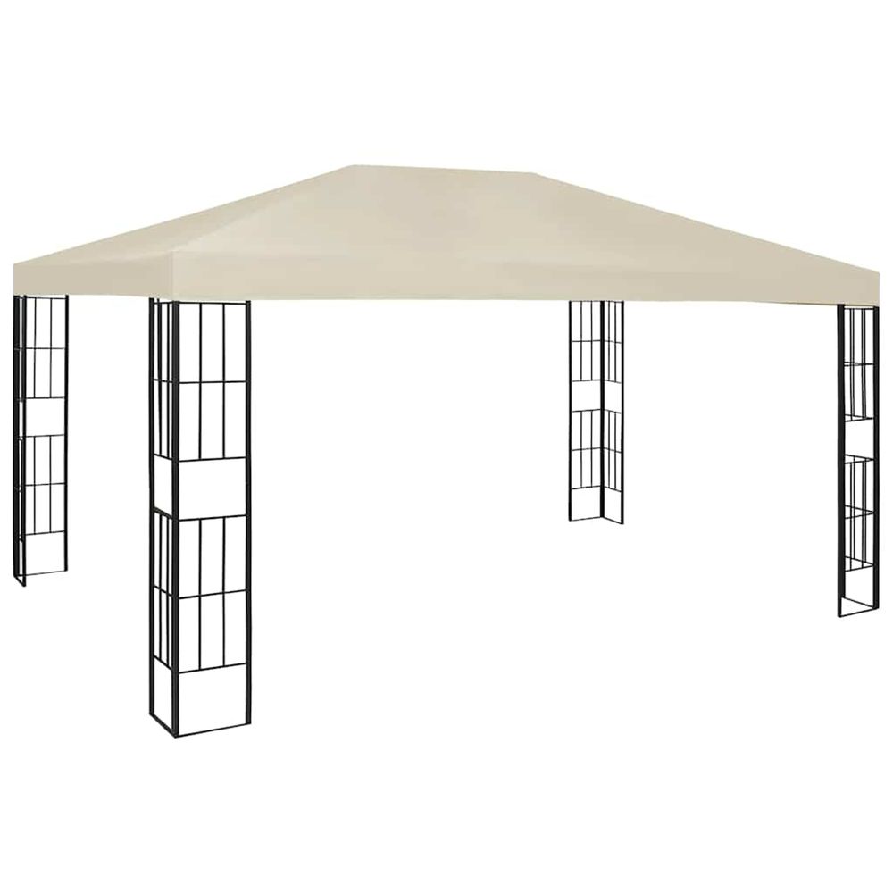 Tonnelle 3x4 m CrÃšme