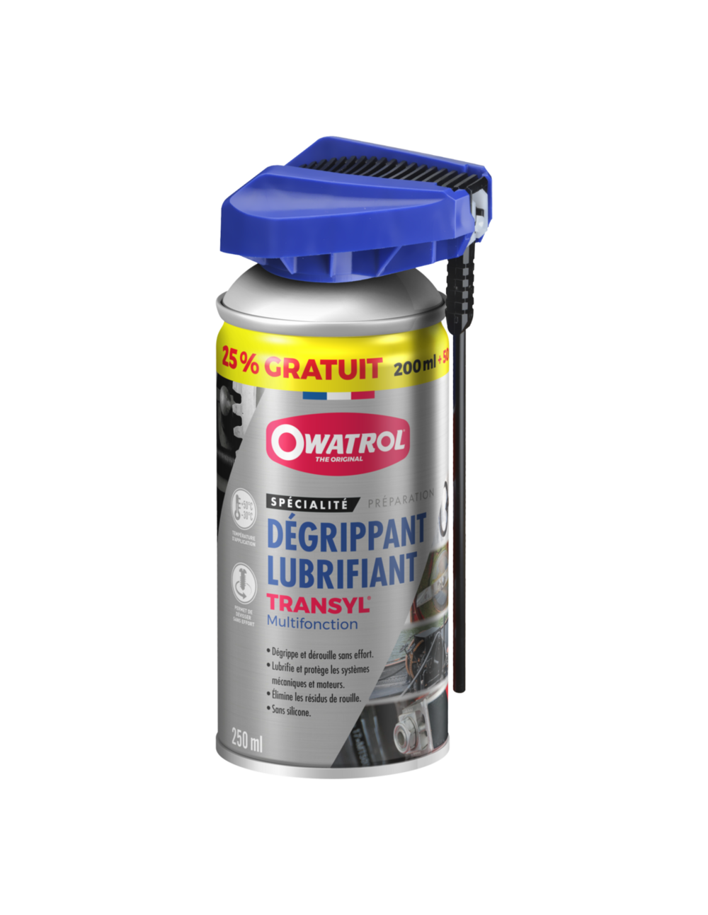 Transyl dégrippant 250ml - owatrol