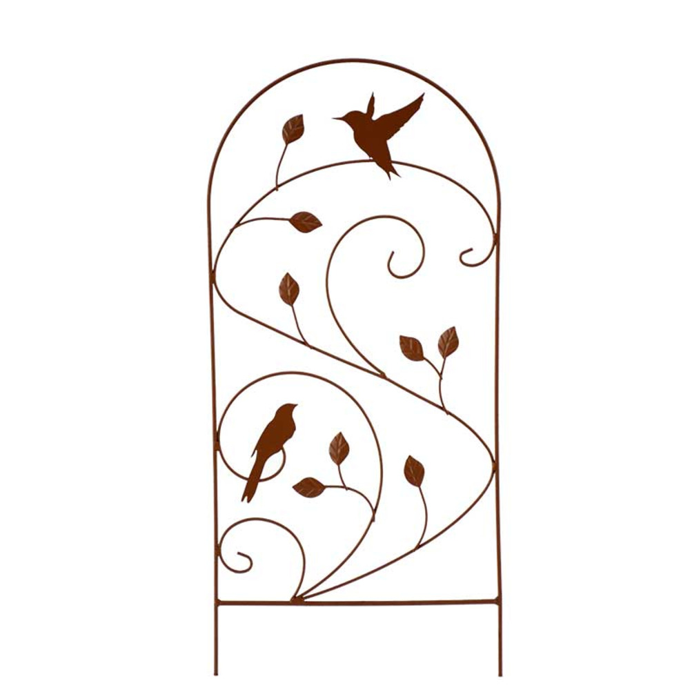 Treillage déco oiseaux 25x1x58cm