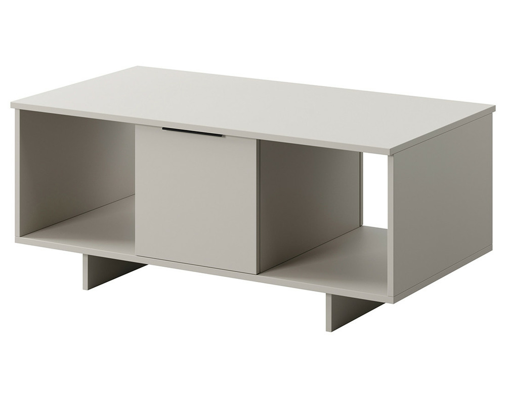 Canterbury - table basse - beige - 2 niches et 2 portes - 100 cm