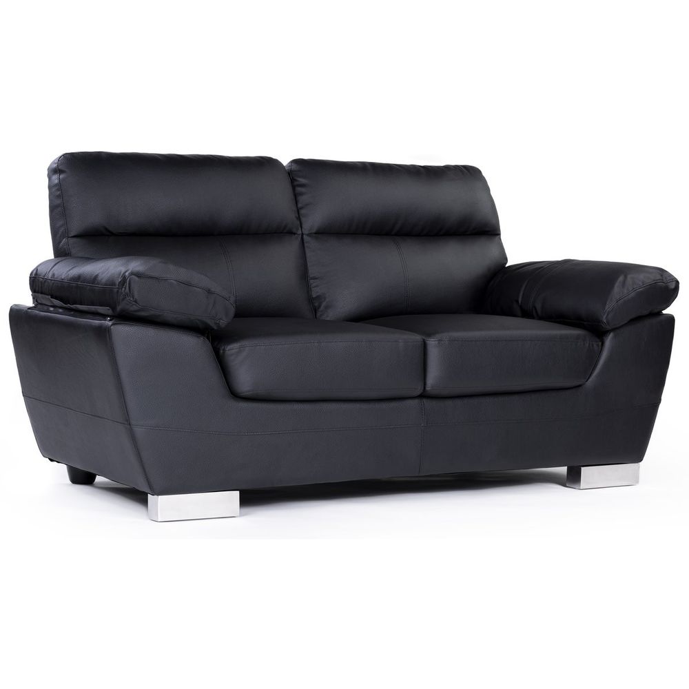 Canapé fixe en cuir reconstitué et pvc 