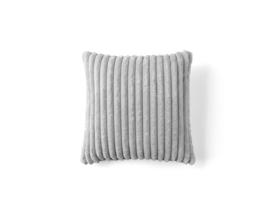 Garance - coussin - en velours côtelé grosses côtes - 40x40 cm