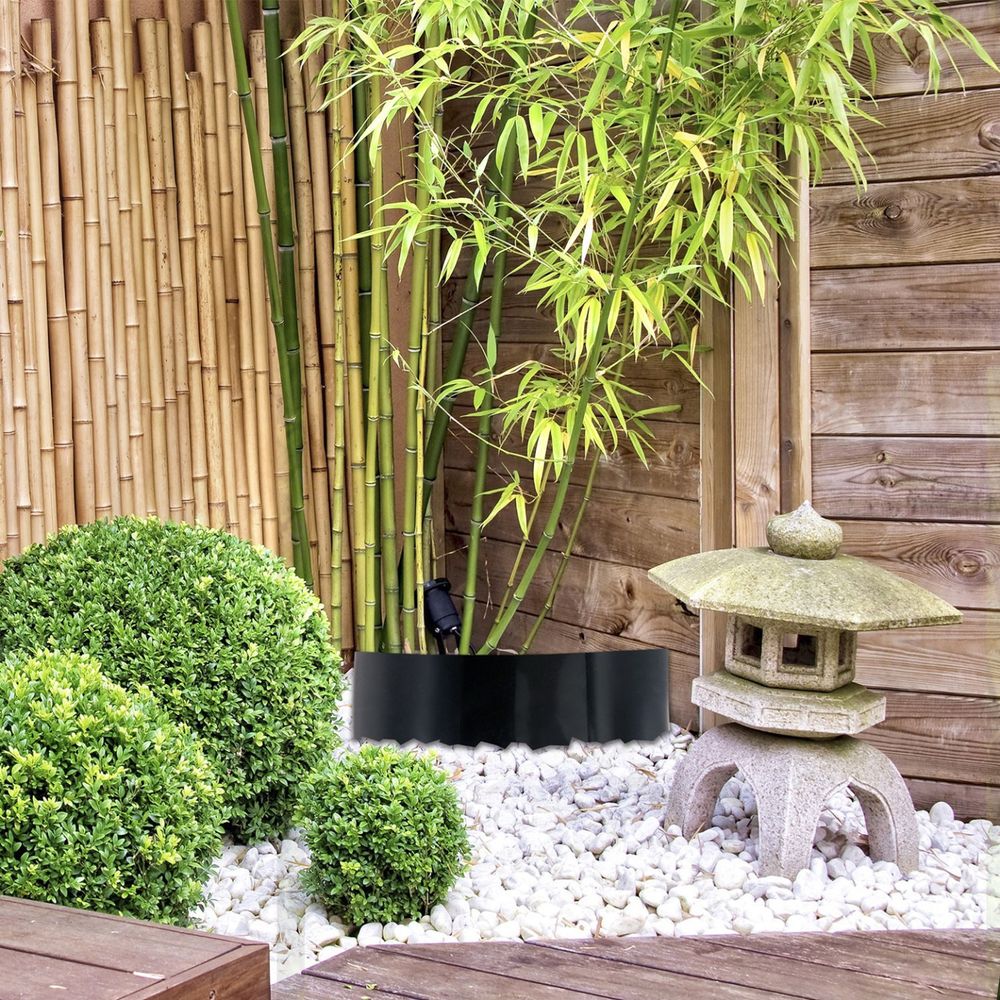 Barrière Anti-Racines Bambou 70 Cm De Haut - Rouleau 23m En HDPE 1mm - Pour Contenir Bambou, Argousier, Mûres - Installation Jardin Simple - 2
