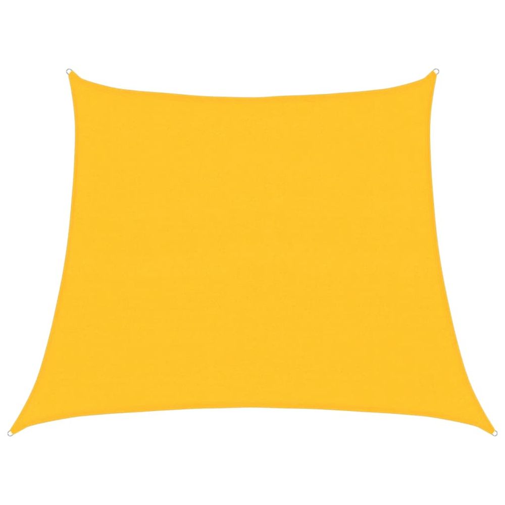 Voile d'ombrage 160 g/m² jaune 3/4x3 m pehd