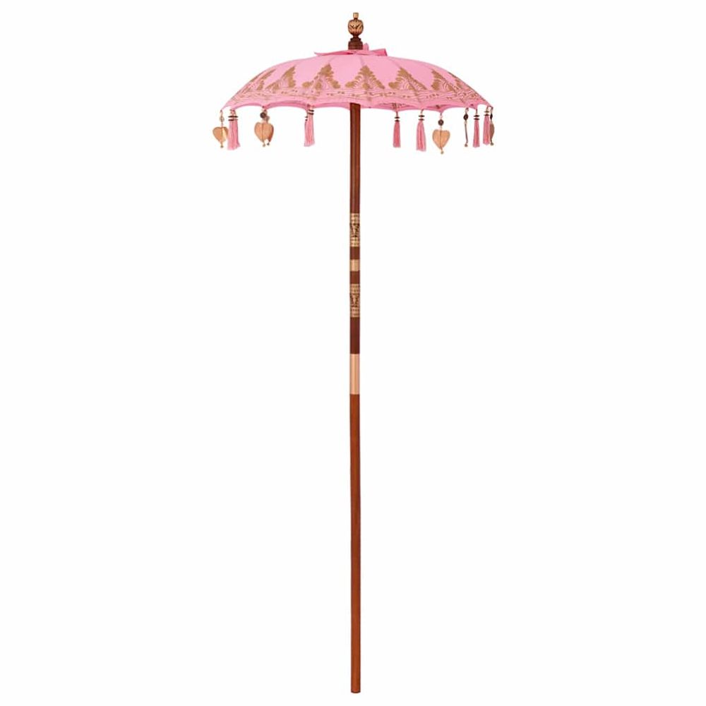 Parasol balinais 125 x 125 x 260 cm