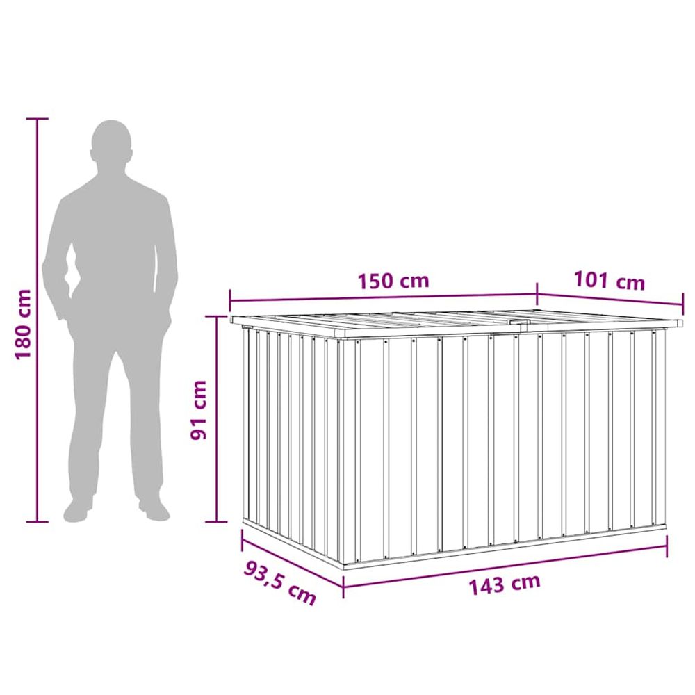 VIDAXL BOITE DE RANGEMENT 18-(917436)