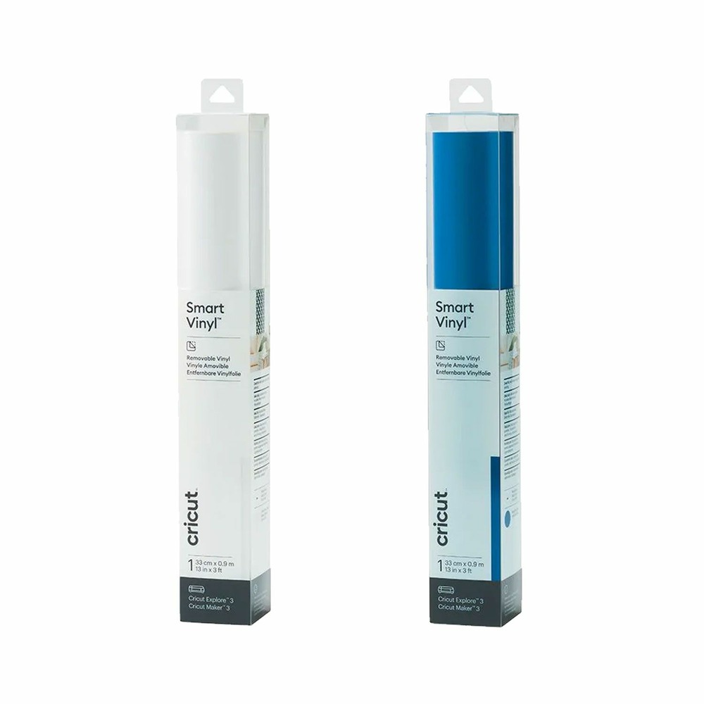 2 vinyles amovibles 91 x 33 cm - bleu, blanc