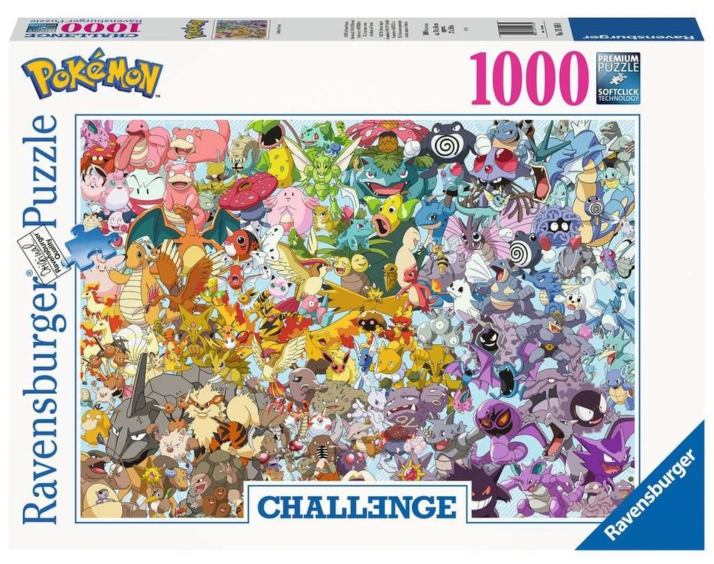 Puzzle pokémon 1000 pcs