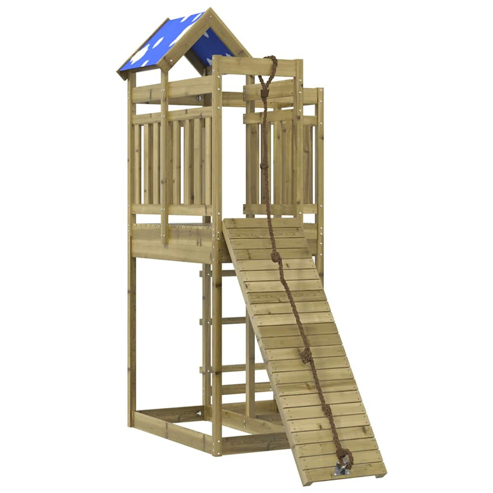 Aire de jeux d'extérieur bois de pin imprégné