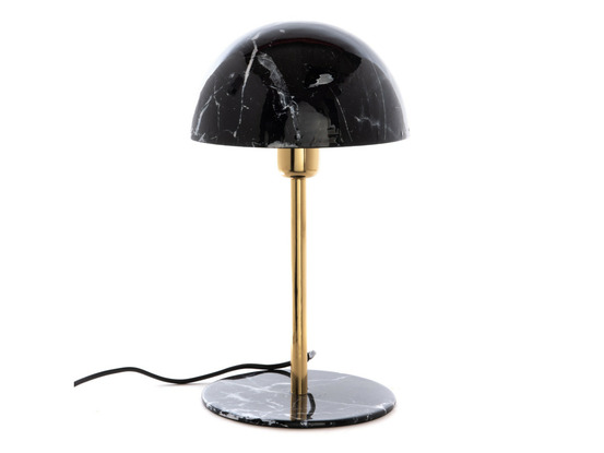 Lampe à poser basile marbre, noir