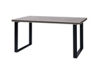 Otis - table à manger - bois gris - 180 cm - style contemporain