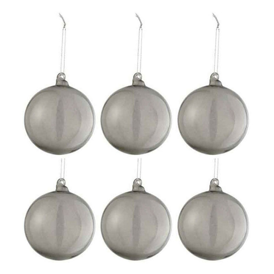 Lot de 6 boules de noël