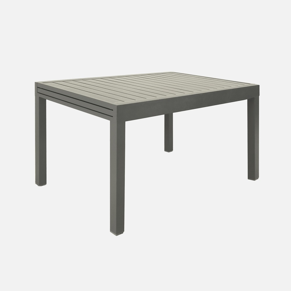 Table de jardin extensible aluminium 8 places - elora