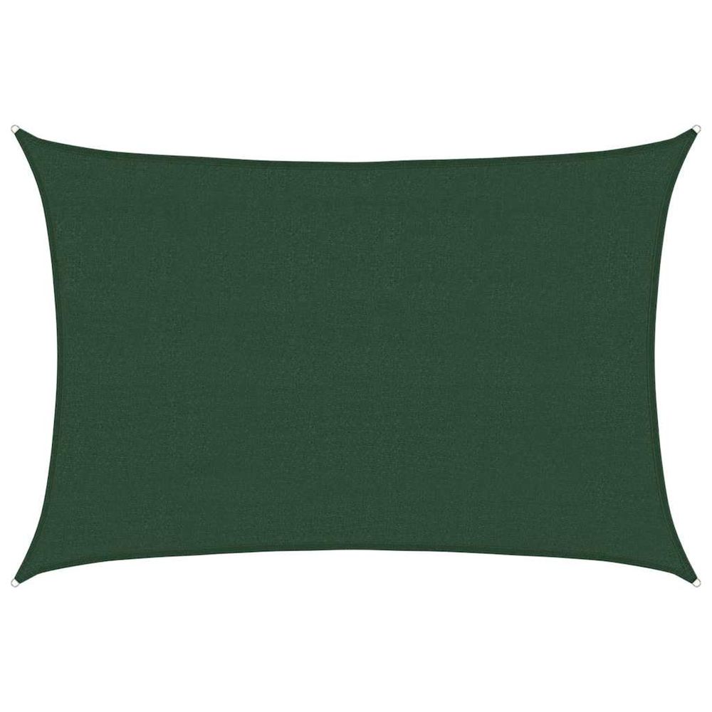 Voile d'ombrage 160 g/m² vert foncé 4x5 m pehd