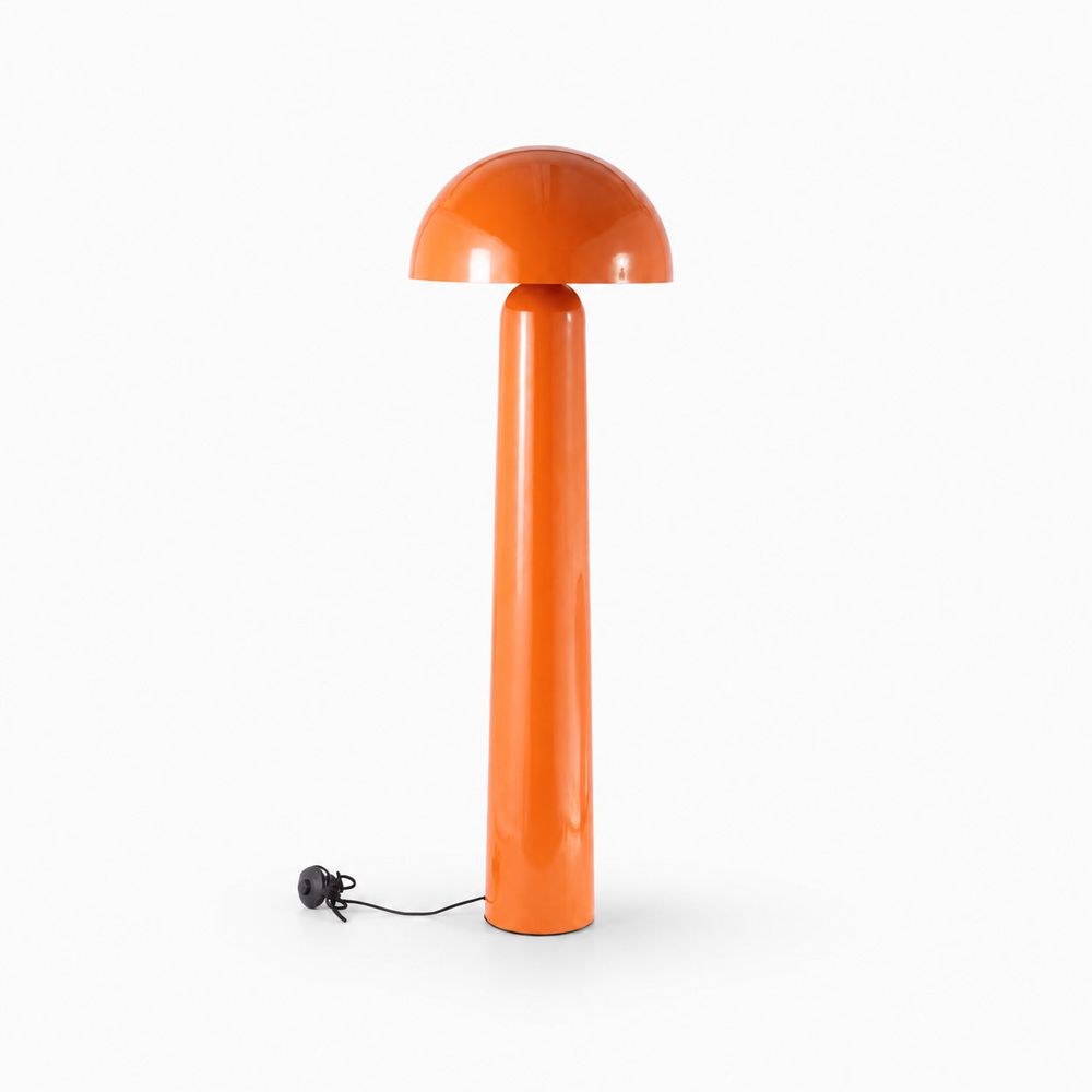 Clara-lampadaire en métal orange