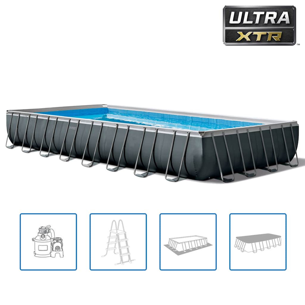 Ensemble de piscine ultra xtr frame rectangulaire 975x488x132 cm