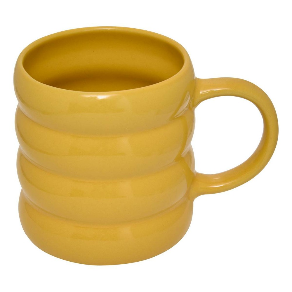 Mug à relief poolside jaune 44cl