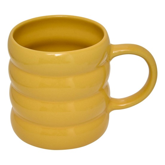Mug à relief poolside jaune 44cl