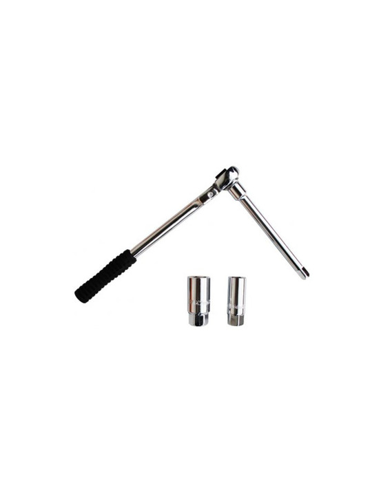 Cle a bougie avec embout