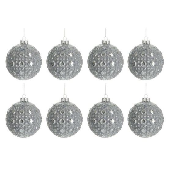 Lot de 8 boules de noël