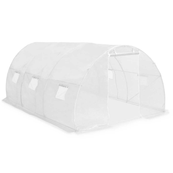 SERRE AVEC FONDATION EN ACIER-(862952)