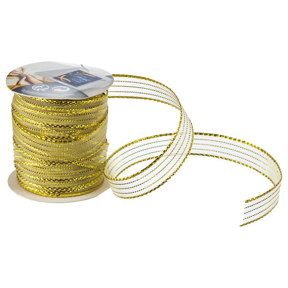 Ruban tissé 10mm l.3 m polyester