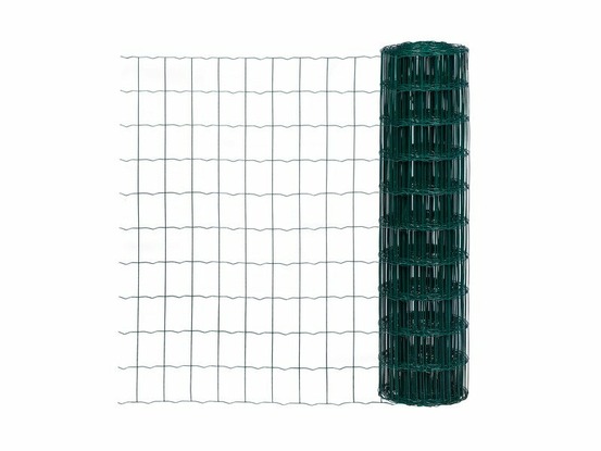 Grillage superclos gris, maille 100 x 50 mm, diam. 2.1 mm, h 1.8 x l. 25 m