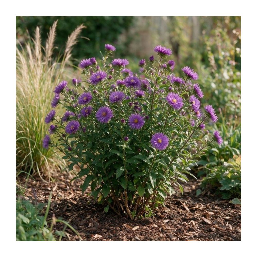 Aster novae-angliae andenken an alma pötschke 20cm godet 9cm - aster