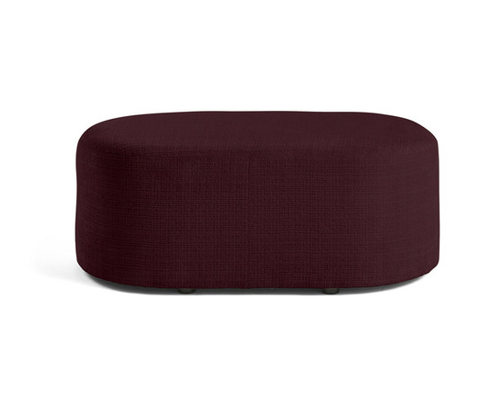 Miro - pouf en velours texturé