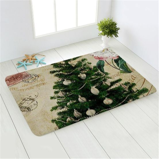 Tapis de noël - sapin